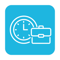 Wbesite Icon - Working late Wbesite Icon - Working late