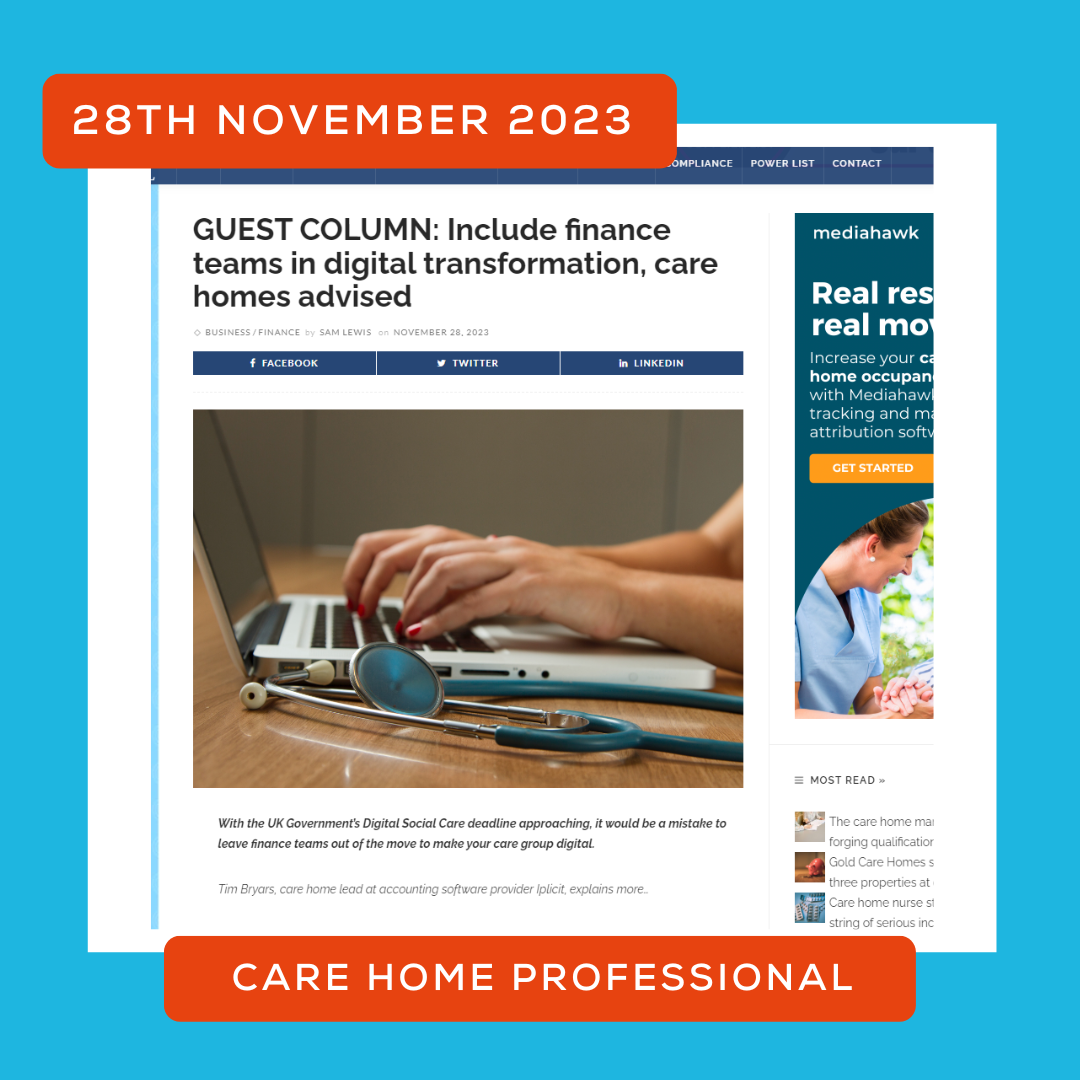 Care Home Professional magazine