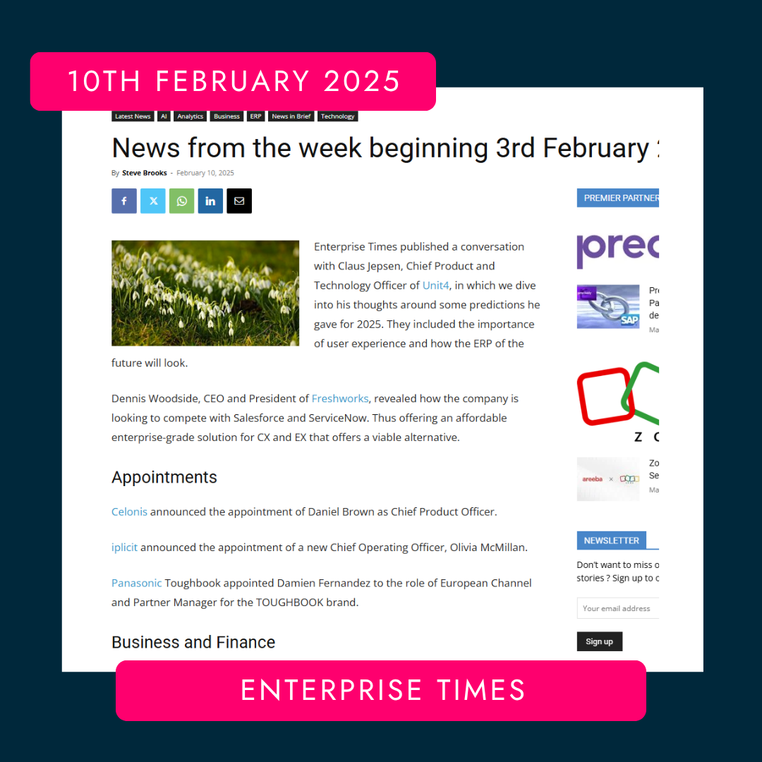 Enterprise Times 10FEB25