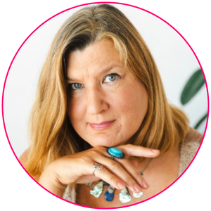 Ildiko SpinFisher (Pink Outline)