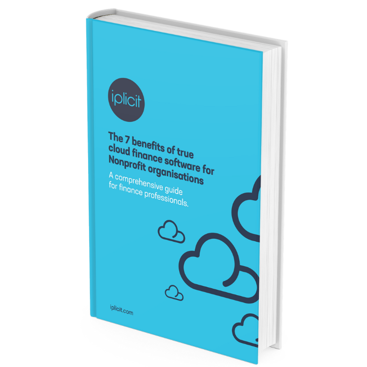 Guide Cover - 7 Benefits of True Cloud Finance Software for Non-Profit Organisations